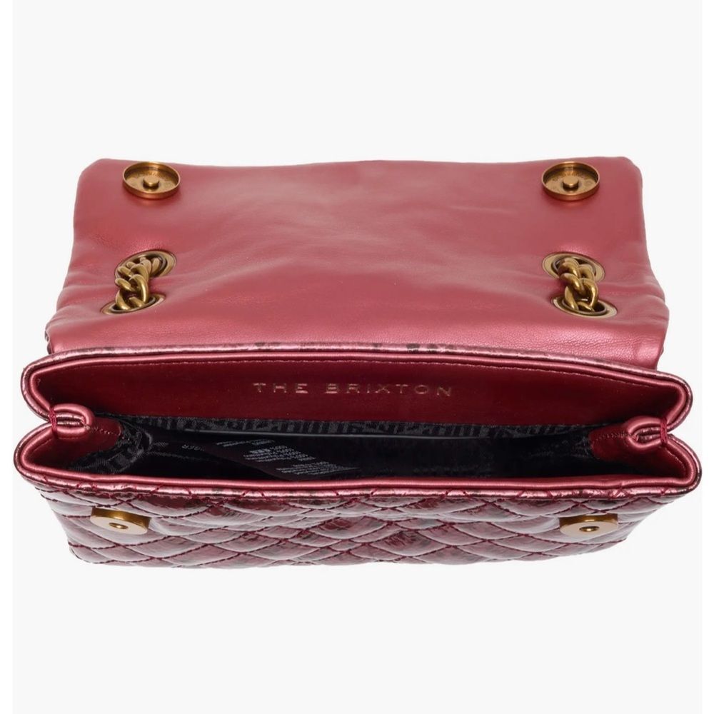 Kurt Geiger NWT Mini Brixton Lock Leather Bag - Picture 6 of 7